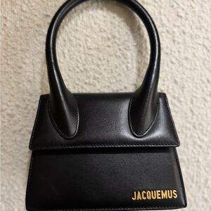 Jacquemus Black Medium Mini Top-Handle Bag